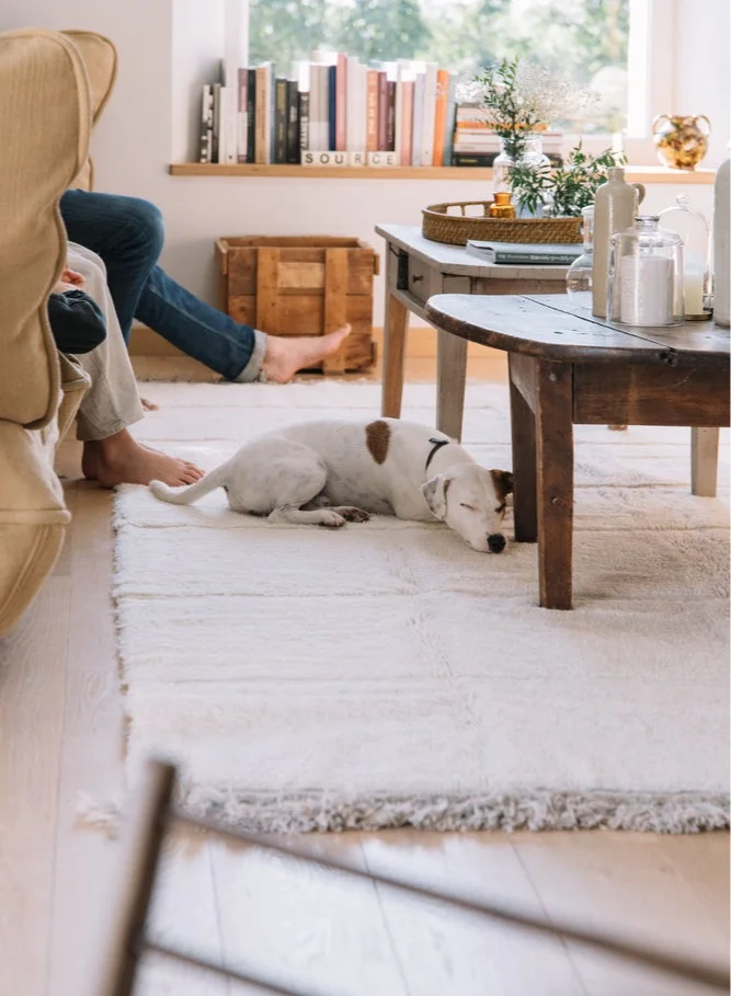 Lorena Canals Woolable Rug Steppe - Sheep White